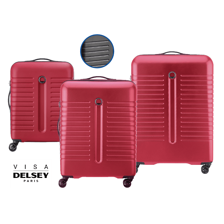 Valise trolley à 4 roues