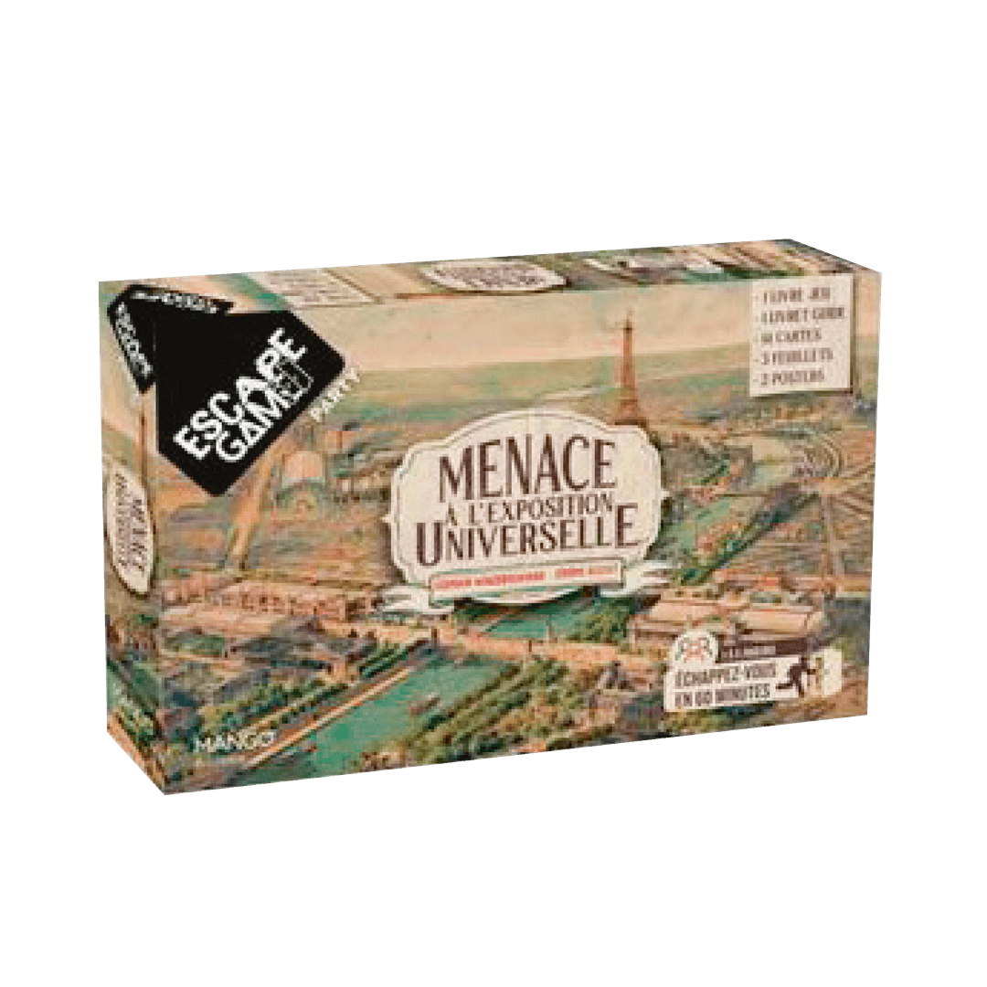 Escape Game Party - Menace à l'exposition universelle