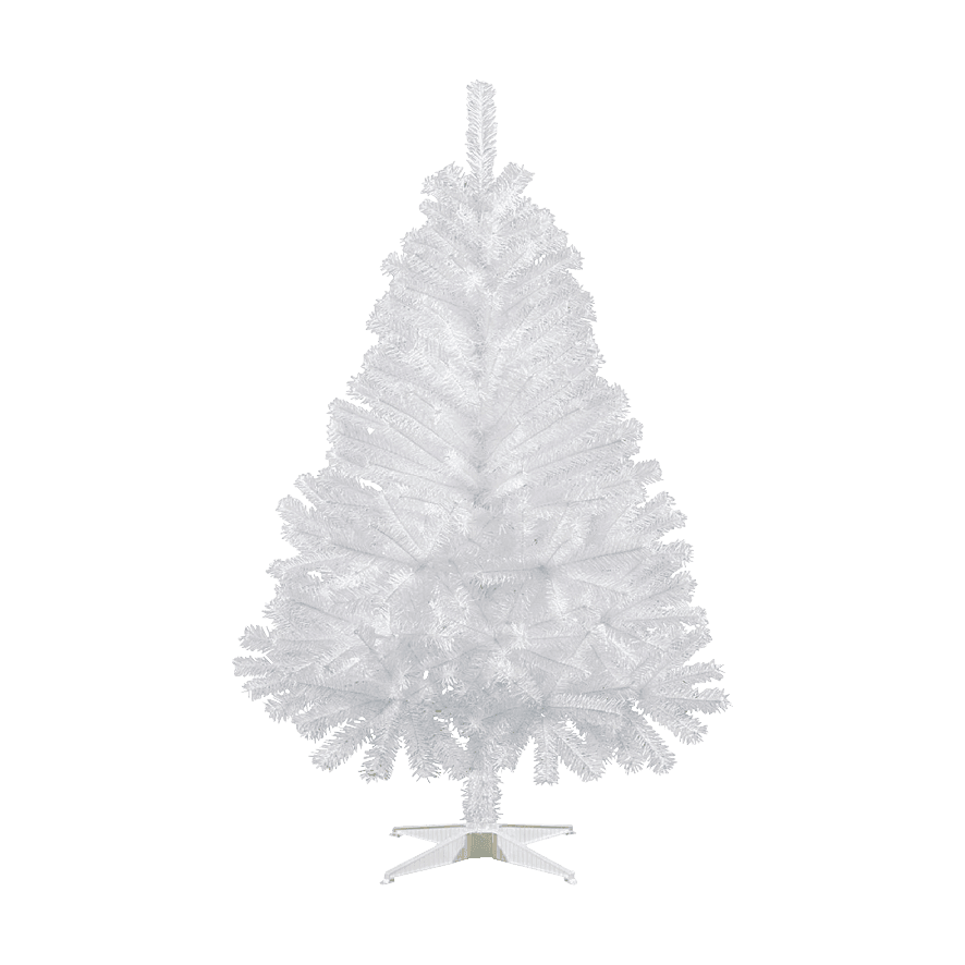 Sapin artificiel blanc