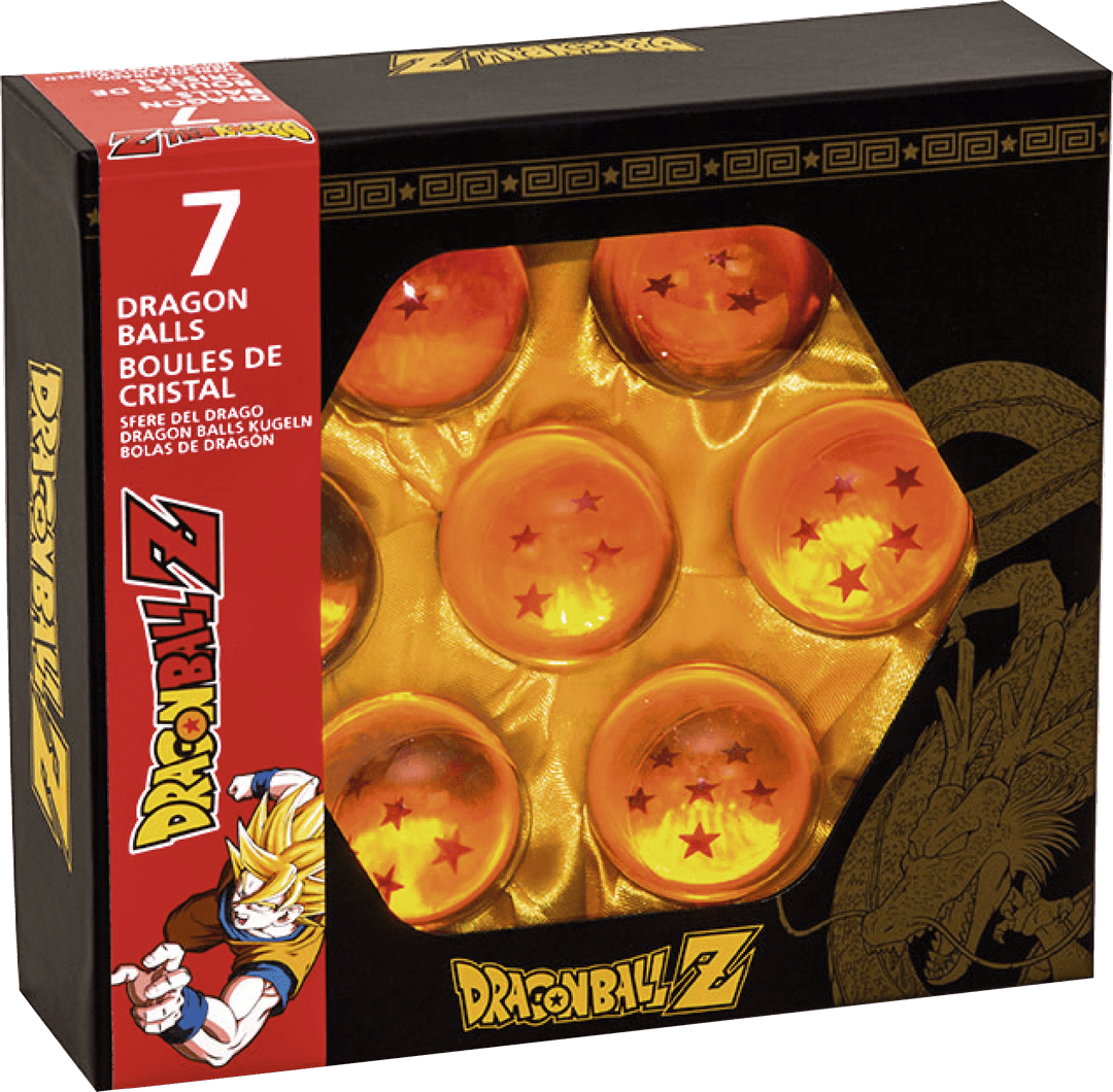 Coffret 7 boules de cristal Dragon Ball Z