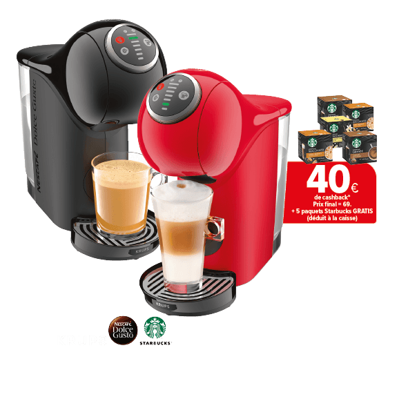 Machine à espresso Dolce Gusto Genio+ YY4502FD